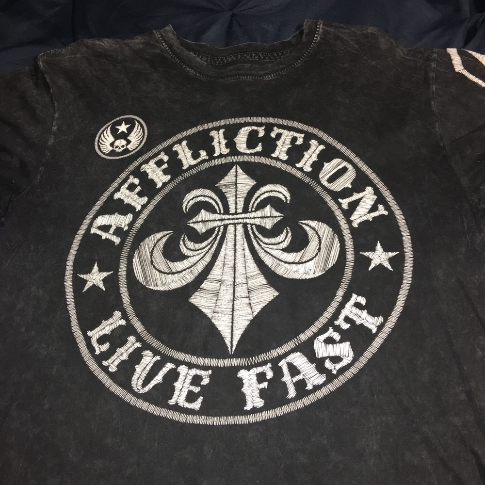 Mens Affliction t shirt